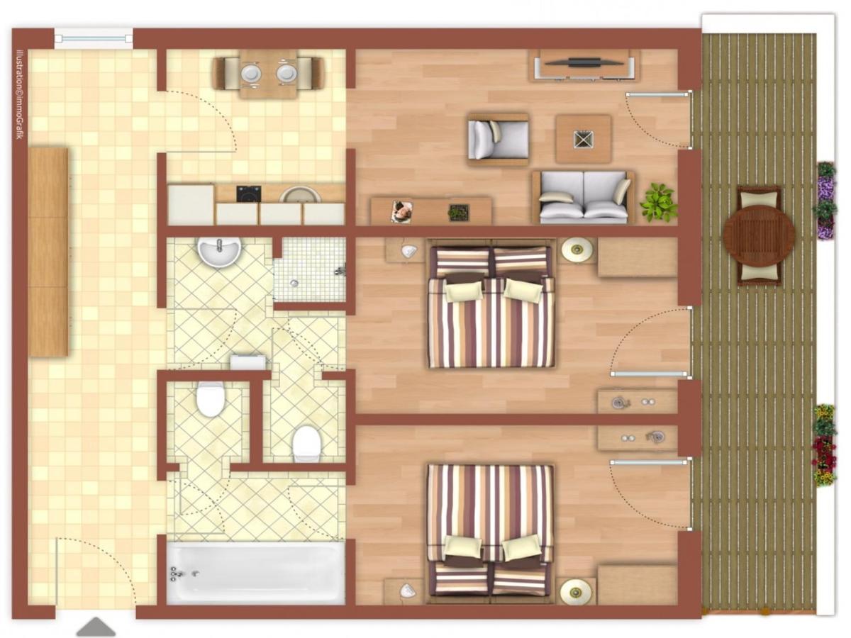 Alpenlodge, Ferienwohnung 3 Thiersee Exteriör bild
